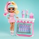Set de joaca cu papusa L.O.L. Surprise! seria O.M.G Sweet Nails − Candy