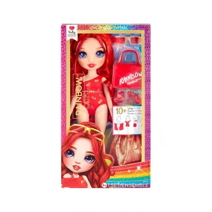 Rainbow High baba Swim & Style sorozat - Ruby Anderson