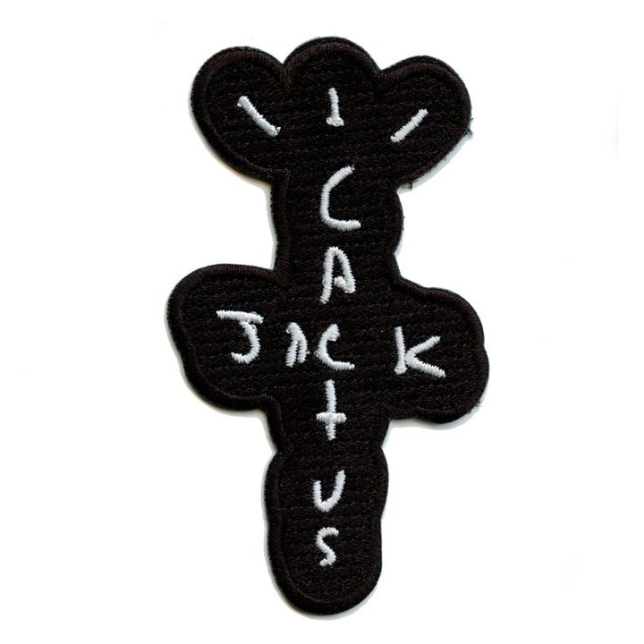 Petic textil Cactus Jack, 10 cm, INOVATIX