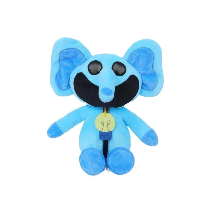 Plüss játék, The Smiling Critters, kék, 32 cm