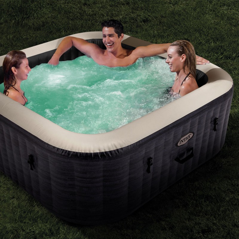 Jacuzzi Gonflabil Cu Hidromasaj Greystone Bubble Spa Intex 140 Duze jacuzzi-gonflabil-cu-hidromasaj-greystone-bubble-spa-intex-140-duze