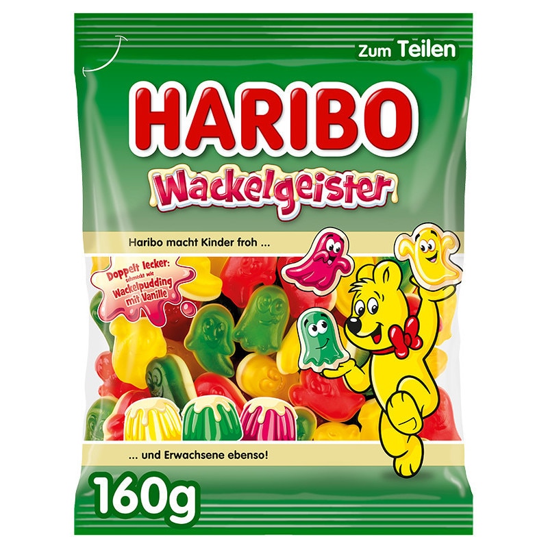 Haribo Wackelgeister gumicukor 160g