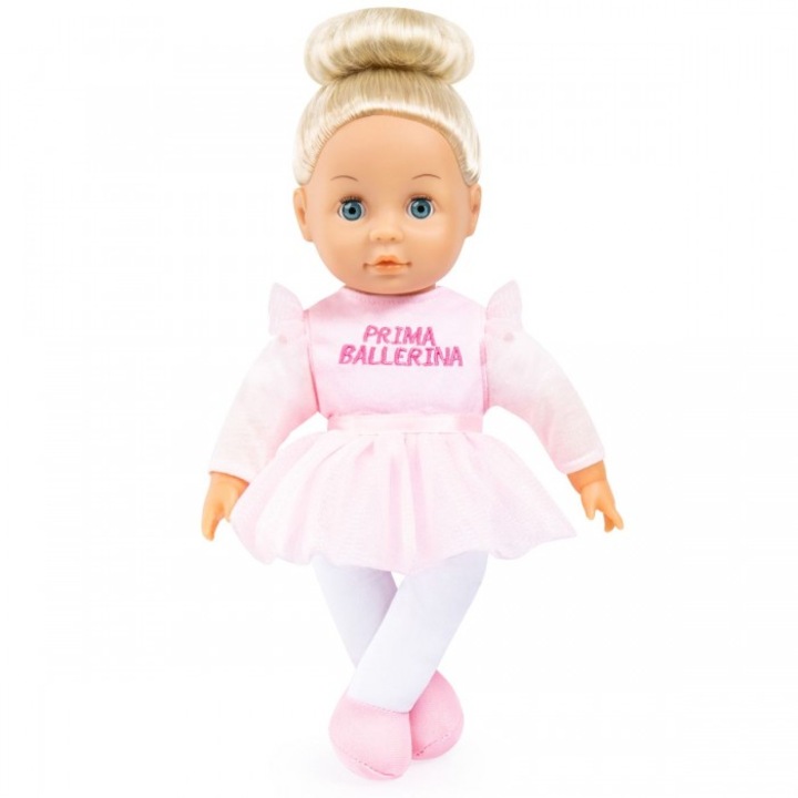 Interaktív baba, Bayer Design, Műanyag/Plüss, 33cm, Többszínű