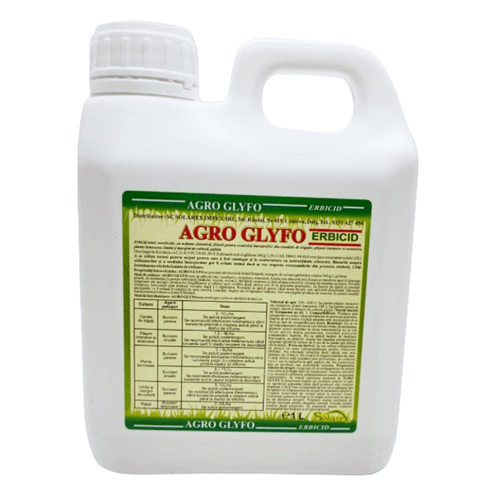 Erbicid total concentrat Agro Glyfo, 1 litru