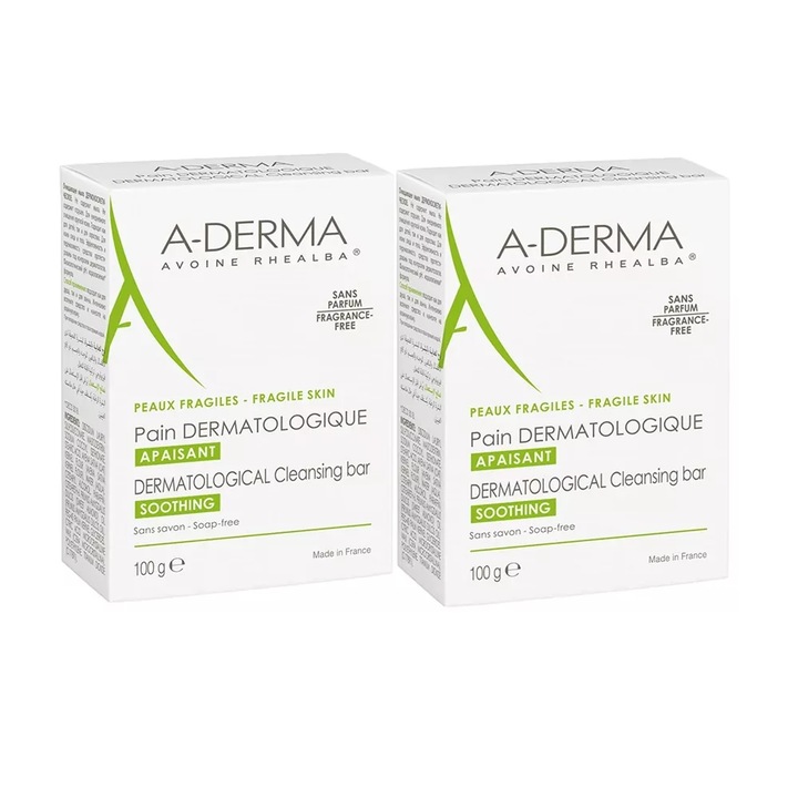 Комплект A-Derma: Дерматологичен сапун 100 гр