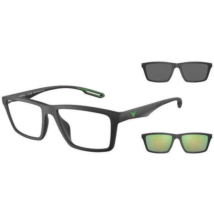 Рамки за очила Emporio Armani CLIP-ON EA4189U 50011W