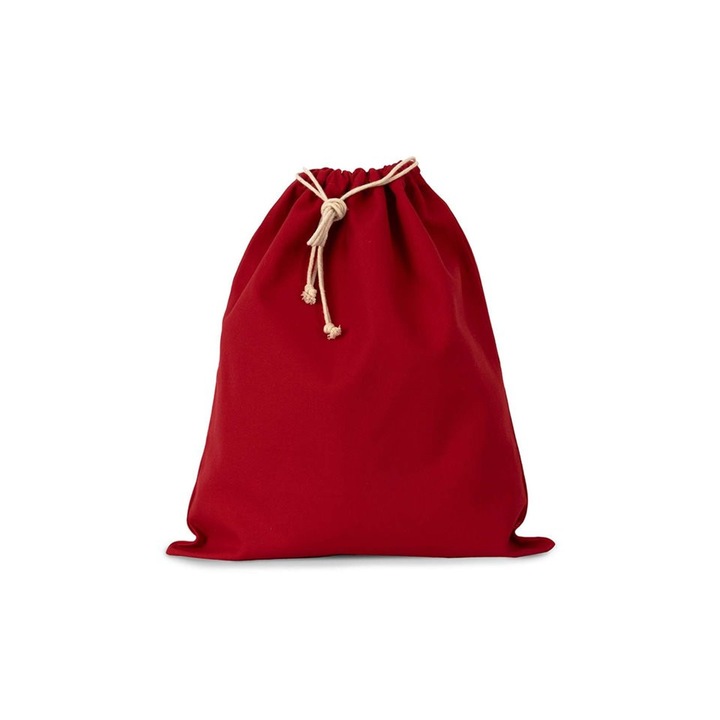 Rucsac unisex, cu inchidere cu snur - KI0747, Cherry Red, Universal