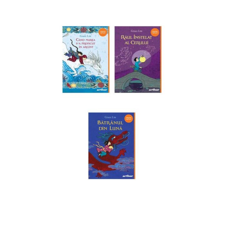 Pachet Batranul din luna (3 volume), Grace Lin, editura Arthur