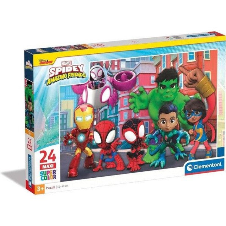 Clementoni Spidey maxi puzzle 24 db-os - A csapat