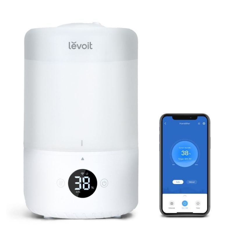 Humidificador LEVOIT 4.5L Smart Wifi 40m2 Difusor Aroma