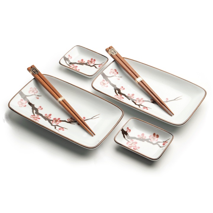 Set sushi din 6 piese pentru 2 persoane, Oriental