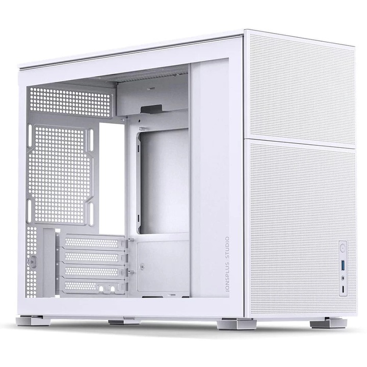 Компютърна кутия Jonsbo D31 MESH WHITE, Micro-ATX, Mid Tower, Бял