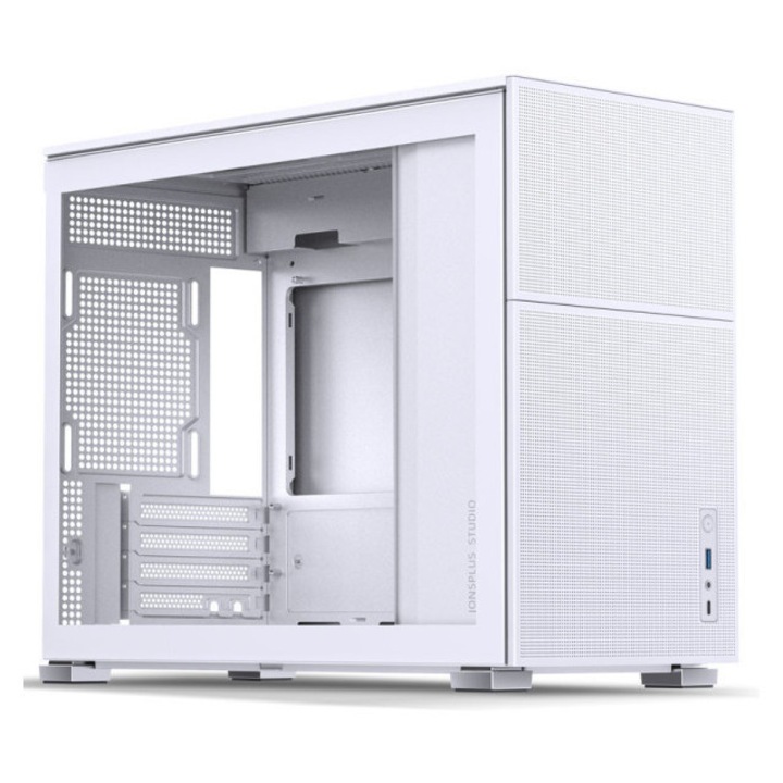 Компютърна кутия Jonsbo D31 MESH WHITE, Micro-ATX, Mid Tower, Бял