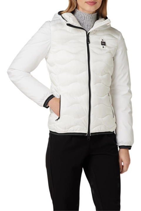 Дамско яке, Blauer USA, цвят бял, размер L