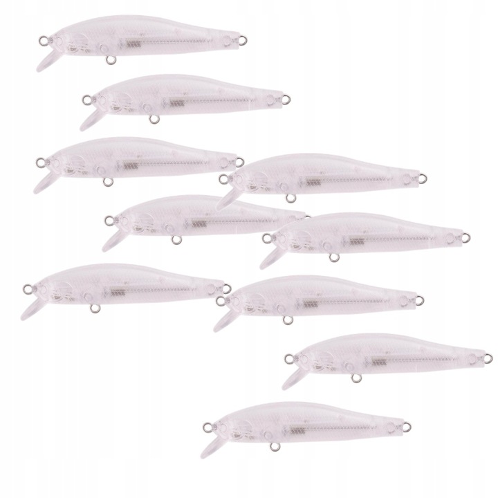 Corpus wobbler boldog süllő sügér csali DIY festés 10db 8.5cm 7g