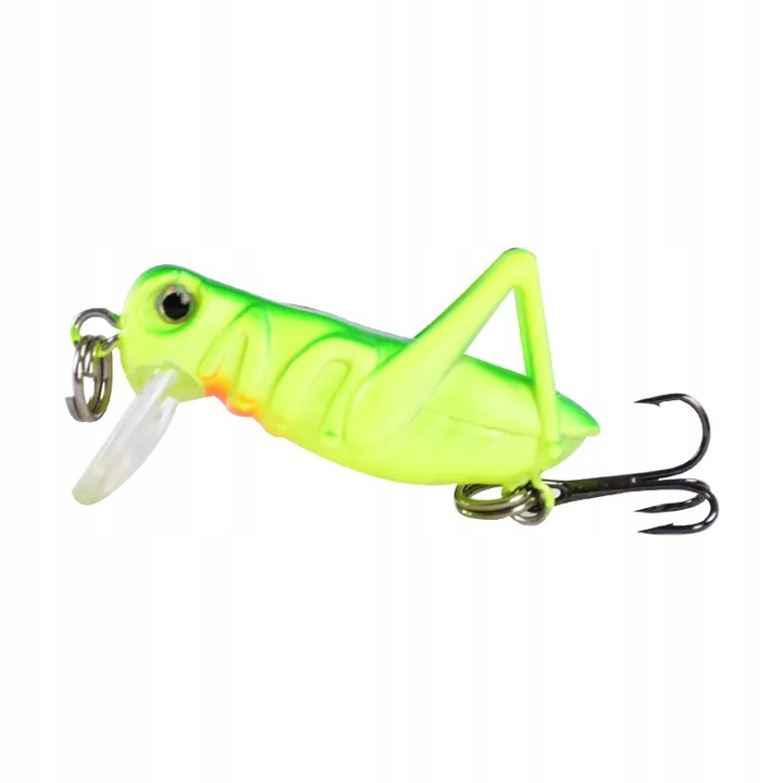 Homár típusú, ABS, 3 horog, 3 g, 4 cm, Többszínű