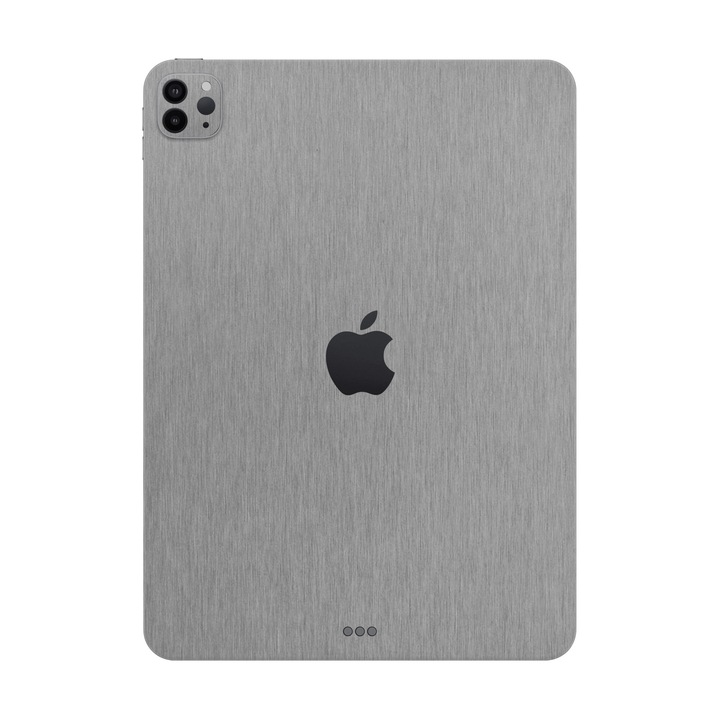 Folie de protectie pentru iPad Pro 12.9" (6th Gen), Colectia Elegans, Skin Spate cu laterale unite, Metalic Grafit
