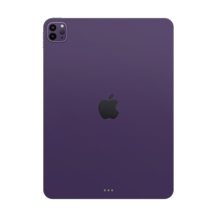 Folie de protectie pentru iPad Pro 12.9" (6th Gen), Colectia Unique, Skin Spate cu laterale unite, Mat Mov