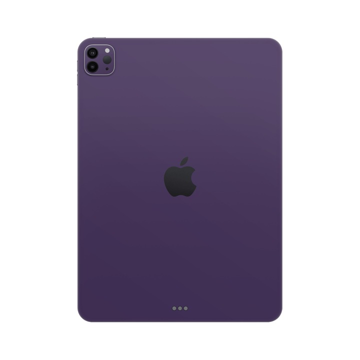 Folie de protectie pentru iPad Pro 11" (3rd Gen), Colectia Unique, Skin Spate cu laterale unite, Mat Mov