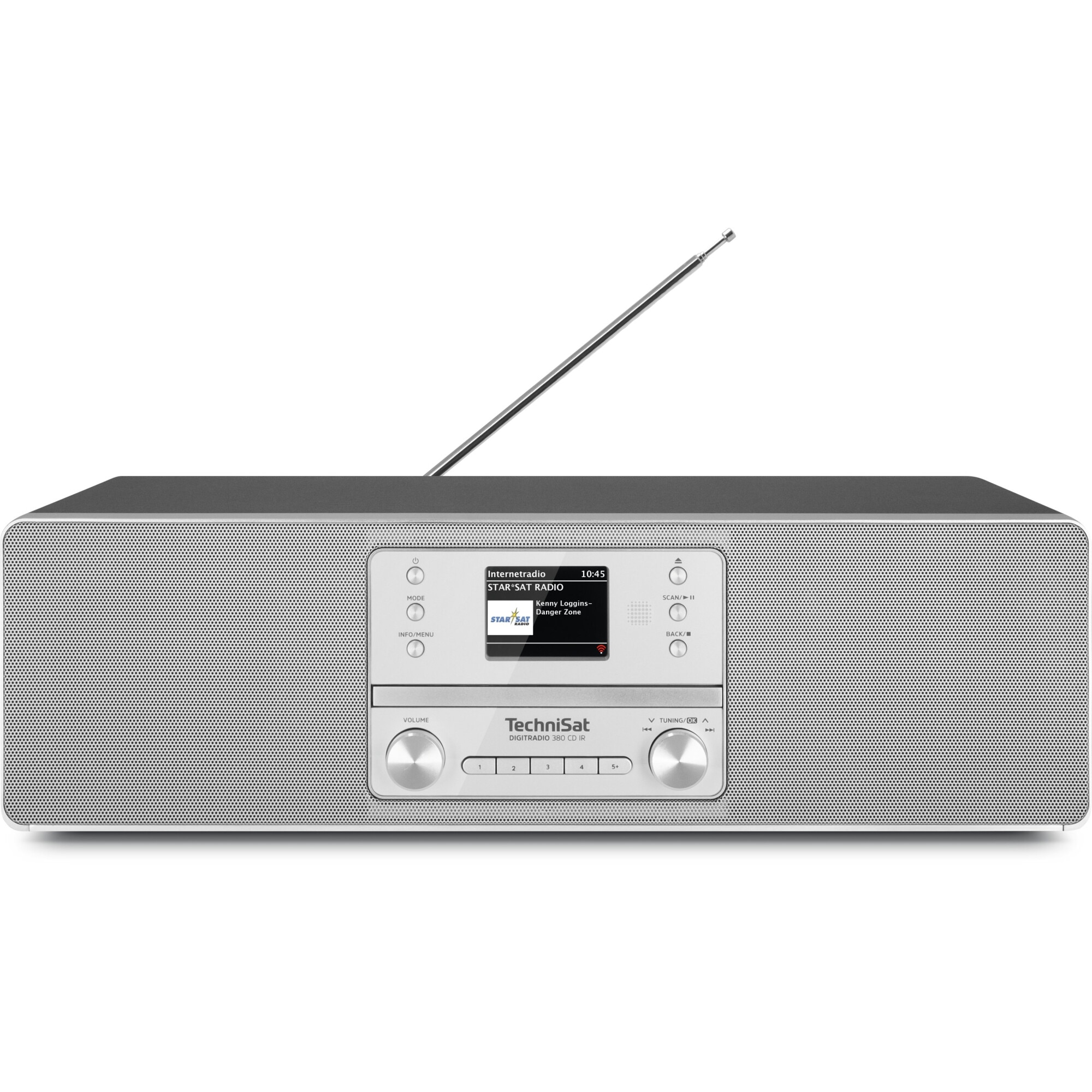 Radio portabil, TechniSat, DIGITRADIO 380 CD IR, FM, CD