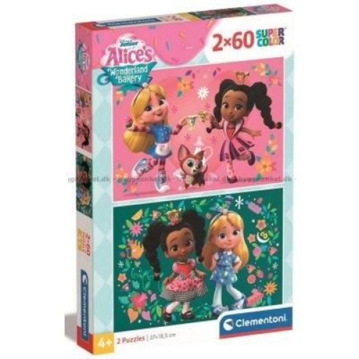 Пъзел, Clementoni, 4+, 2x60, Многоцветен