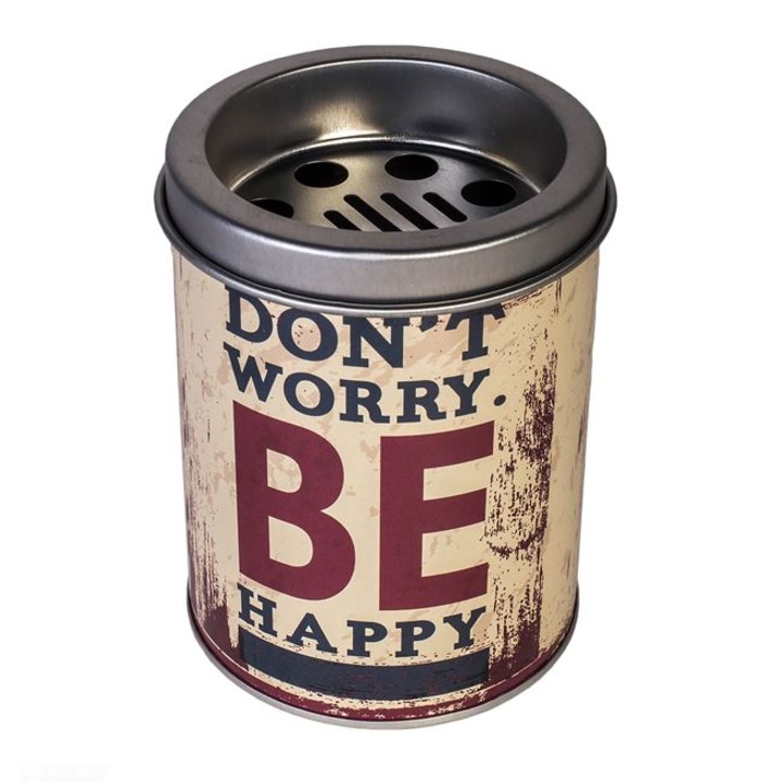 Винтидж метален пепелник 8Х10СМ