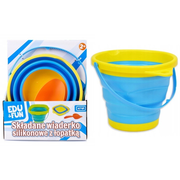 Galetusa de nisip, Artyk, Silicon, Albastru/Galben