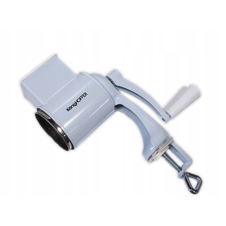 Aparat de tocat manual, Konighoffer, Otel, Alb/Argintiu