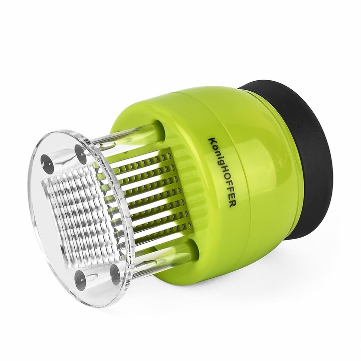 Presa pentru carne, Konighoffer, Plastic/Inox, 222 g, Verde