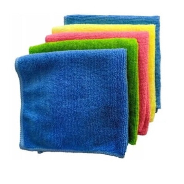 Master törlőkendő készlet, Mikroszálas, többszínű, 5 db