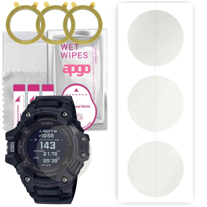 Savvies 6 Pellicole Protettive Trasparenti Per Casio A700WE – Antigraffio E Antiurto, Applicazione Senza Bolle