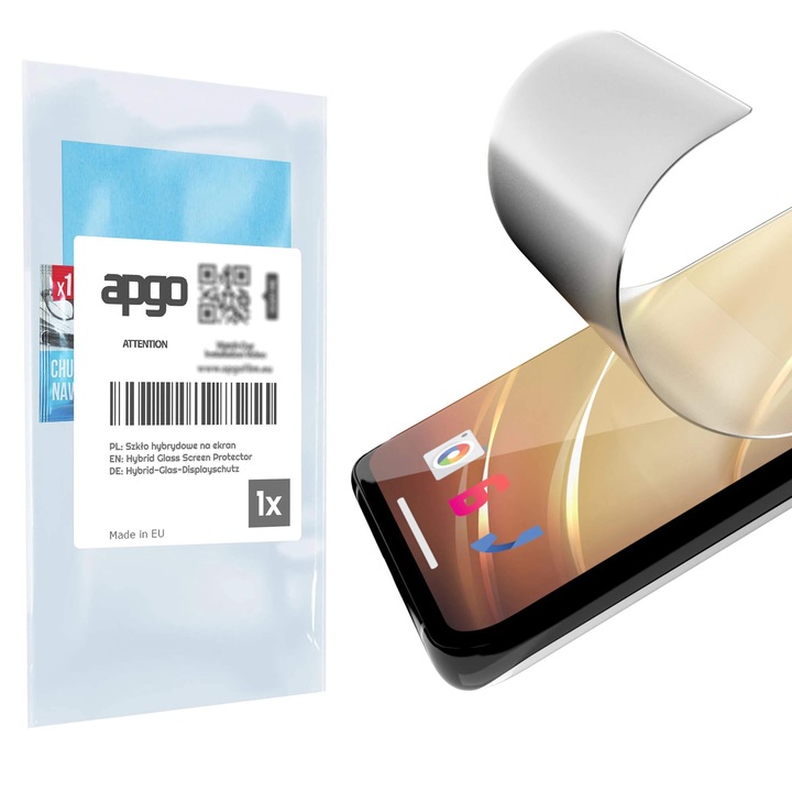 Защитно фолио за Sharp Aquos sense8 SHG11, смяна на закалено стъкло, без пукнатини