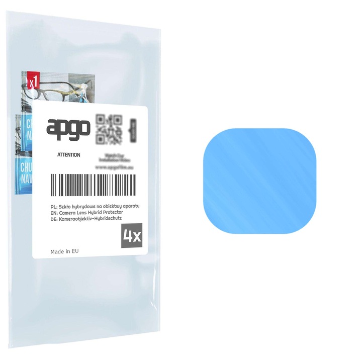 Folie de protectie pentru camera foto Sticla hibrida de protectie pentru Asus Zenfone 3 Max ZC553KL, inlocuitor de sticla calita, fara crapaturi