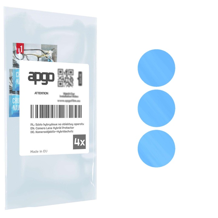 Защитно фолио за камера Хибридно защитно стъкло за Oppo Find X3 Lite, заместител на закалено стъкло, без пукнатини