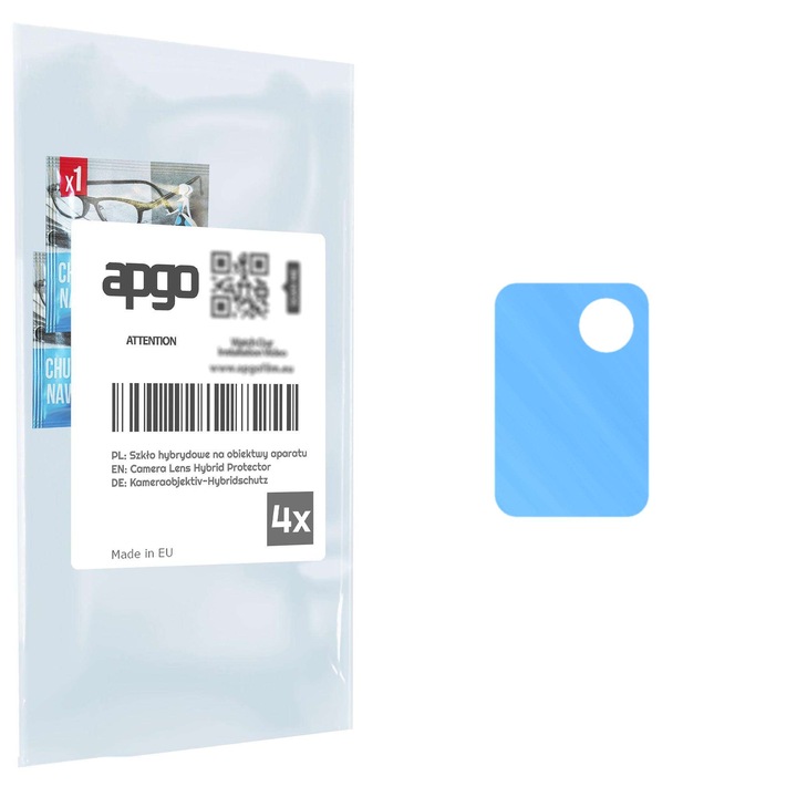 Folie de protectie pentru camera foto Sticla hibrida de protectie pentru Cubot Note 7, inlocuitor de sticla calita, fara crapaturi