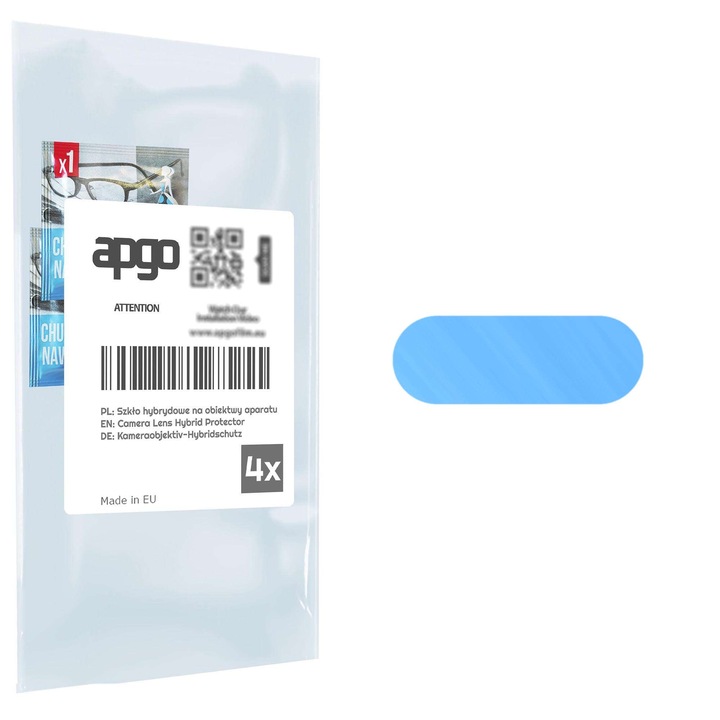 Folie de protectie pentru camera foto Sticla hibrida de protectie pentru Google Pixel 8 Pro, inlocuitor de sticla calita, fara crapaturi