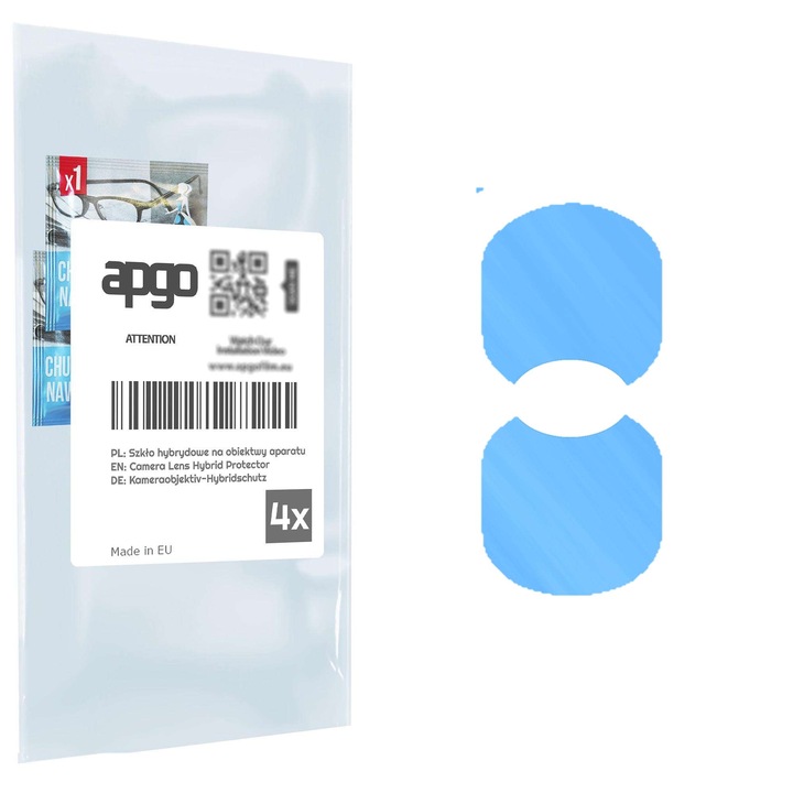 Folie de protectie pentru camera foto Sticla hibrida de protectie pentru Honor 90 Lite, inlocuitor de sticla calita, fara crapaturi