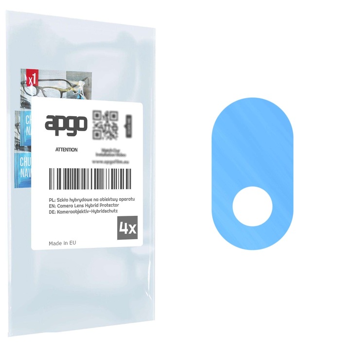 Защитно фолио за камера Хибридно защитно стъкло за Wiko WIM Lite, заместител на закалено стъкло, без пукнатини