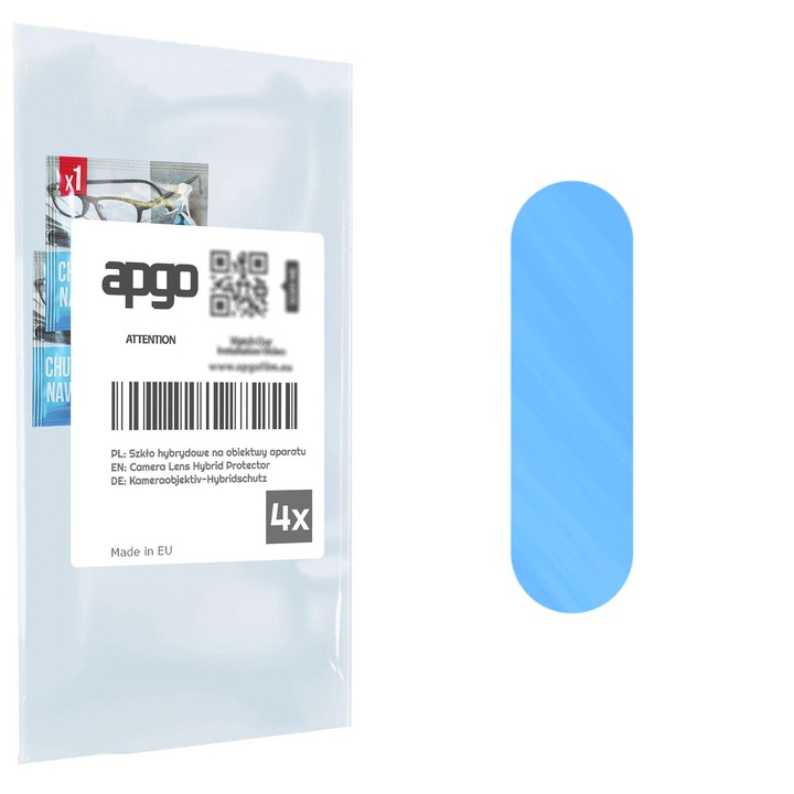 Folie de protectie pentru camera foto Sticla hibrida de protectie pentru Honor Play 3, inlocuitor de sticla calita, fara crapaturi