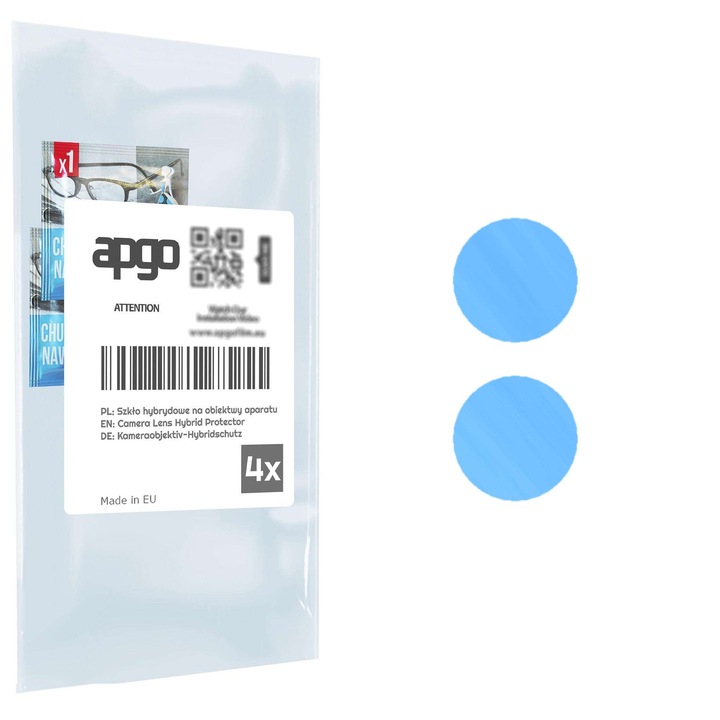 Защитно фолио за камера Хибридно защитно стъкло за Huawei Mate 20 lite, заместител на закалено стъкло, без пукнатини