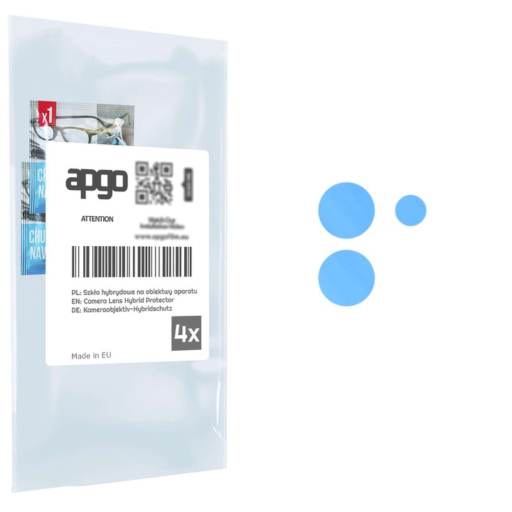 Folie de protectie pentru camera foto Sticla hibrida de protectie pentru Infinix Note 30 Pro, inlocuitor de sticla calita, fara crapaturi