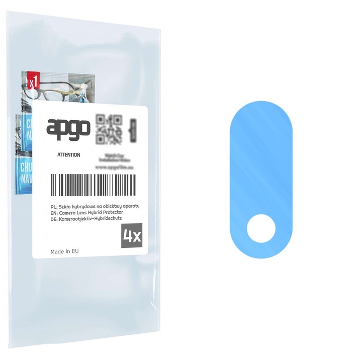 Folie de protectie pentru camera foto Sticla hibrida de protectie pentru Lenovo A6 Note, inlocuitor de sticla calita, fara crapaturi