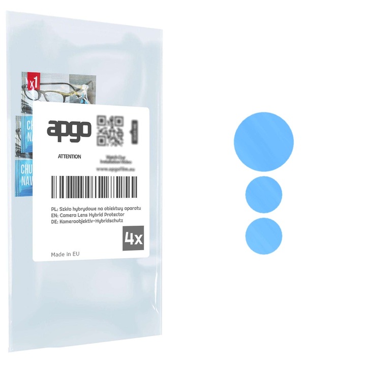 Folie de protectie pentru camera foto Sticla hibrida de protectie pentru LG Velvet, inlocuitor de sticla calita, fara crapaturi