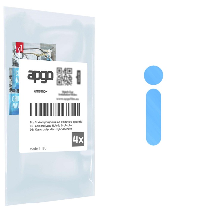 Folie de protectie pentru camera foto Sticla hibrida de protectie pentru Motorola Moto G8 Power, inlocuitor de sticla calita, fara crapaturi