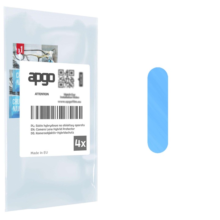 Folie de protectie pentru camera foto Sticla hibrida de protectie pentru OnePlus Nord, inlocuitor de sticla calita, fara crapaturi