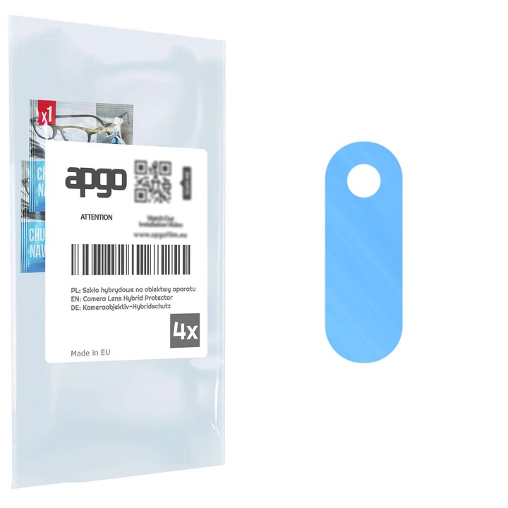 Folie de protectie pentru camera foto Sticla hibrida de protectie pentru Oppo F11 Pro, inlocuitor de sticla calita, fara crapaturi