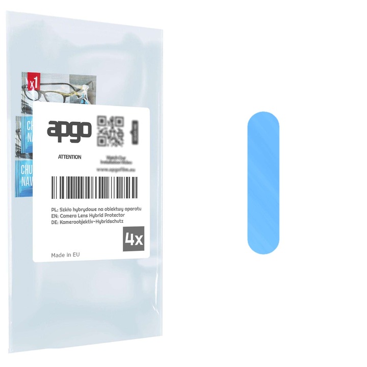 Folie de protectie pentru camera foto Sticla hibrida de protectie pentru Realme 6, inlocuitor de sticla calita, fara crapaturi