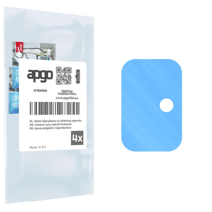 Folie de protectie pentru camera foto Sticla hibrida de protectie pentru Samsung Galaxy A71 5G UW, inlocuitor de sticla calita, fara crapaturi