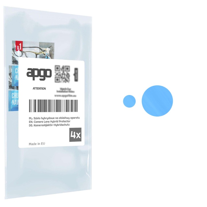 Защитно фолио за камера Хибридно защитно стъкло за Sharp Aquos Sense7 Plus, заместител на закалено стъкло, без пукнатини