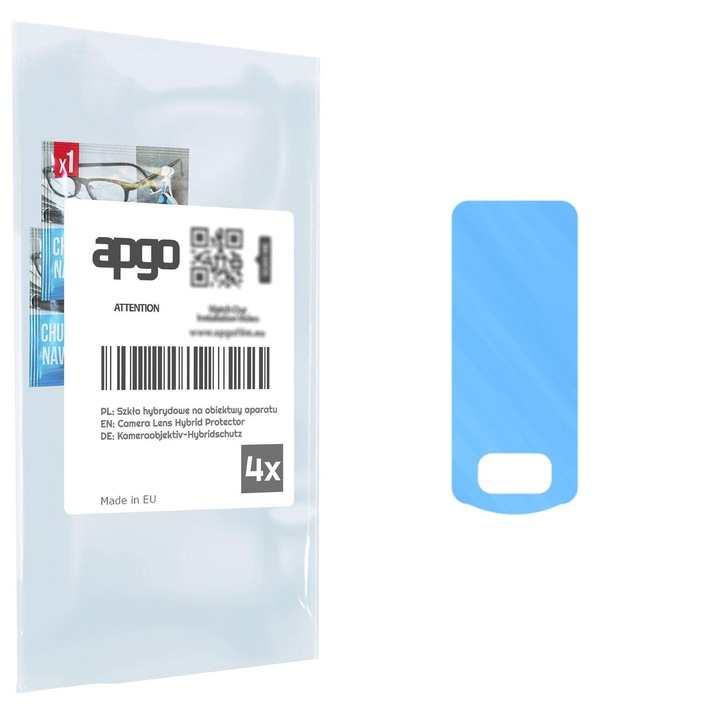 Защитно фолио за камера Хибридно защитно стъкло за Ulefone Armor 6S, смяна на закалено стъкло, без пукнатини